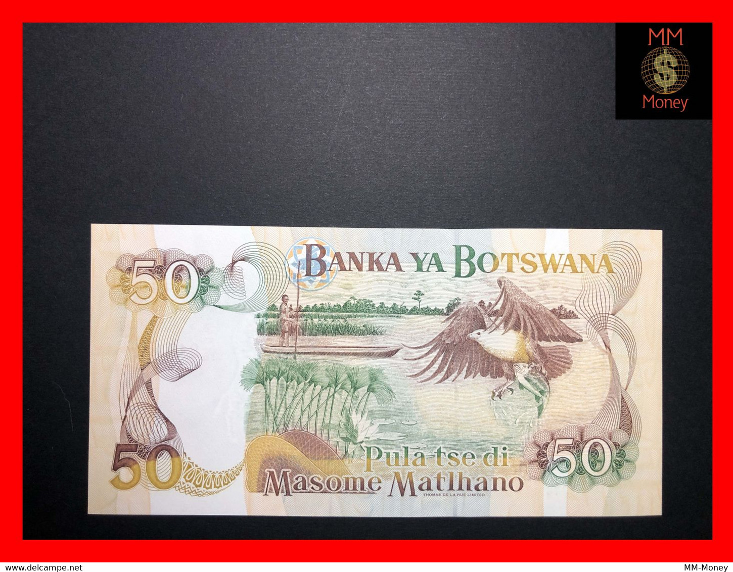 BOTSWANA  50 Pula 1997   P. 19   *rare*      UNC - Botswana