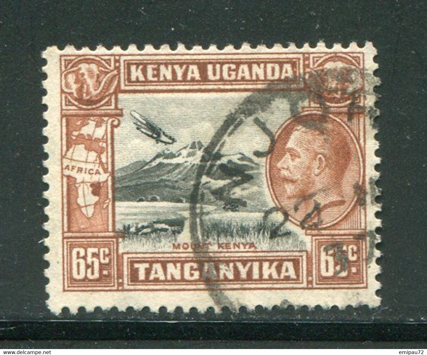 KENYA, OUGANDA ET TANGANYIKA- Y&T N°40- Oblitéré - Kenya, Uganda & Tanganyika