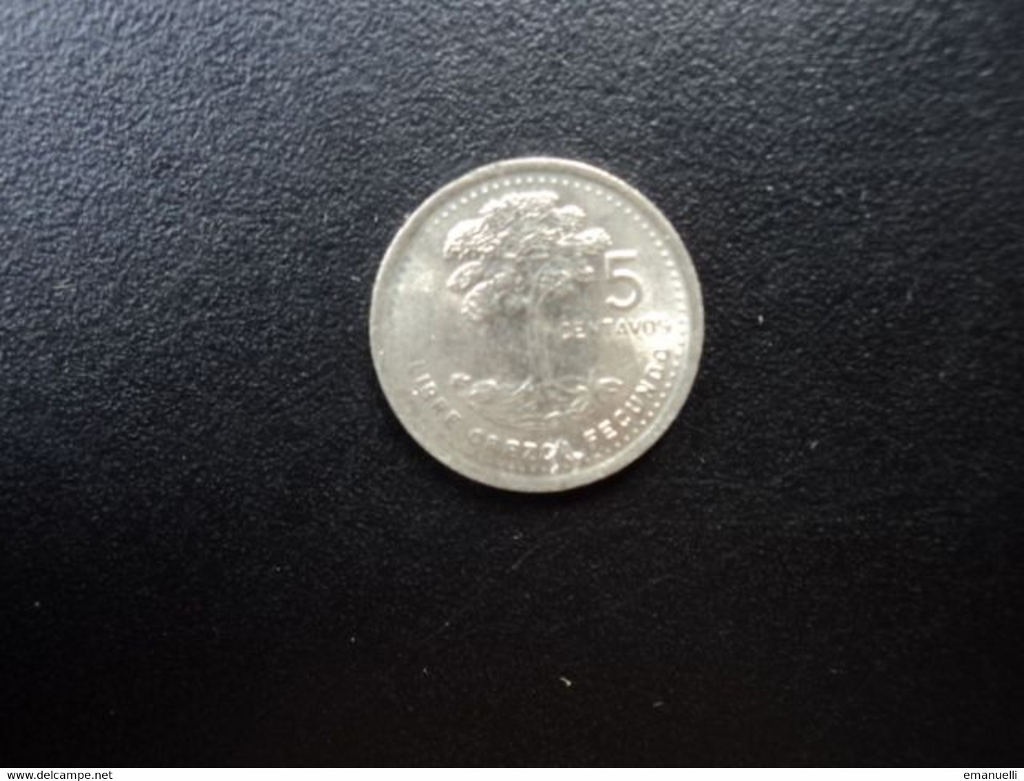 GUATEMALA * : 5 CENTAVOS   1988    KM 276.4      NON CIRCULÉE  ** - Guatemala