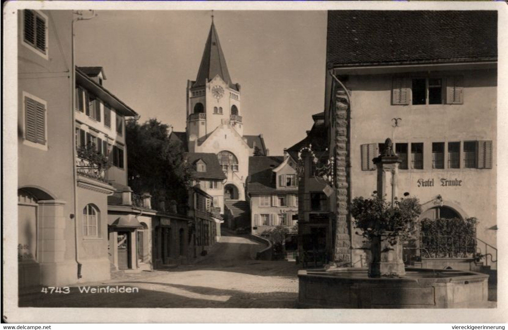!  Alte Ansichtskarte Weinfelden, 1932, Schweiz - Weinfelden