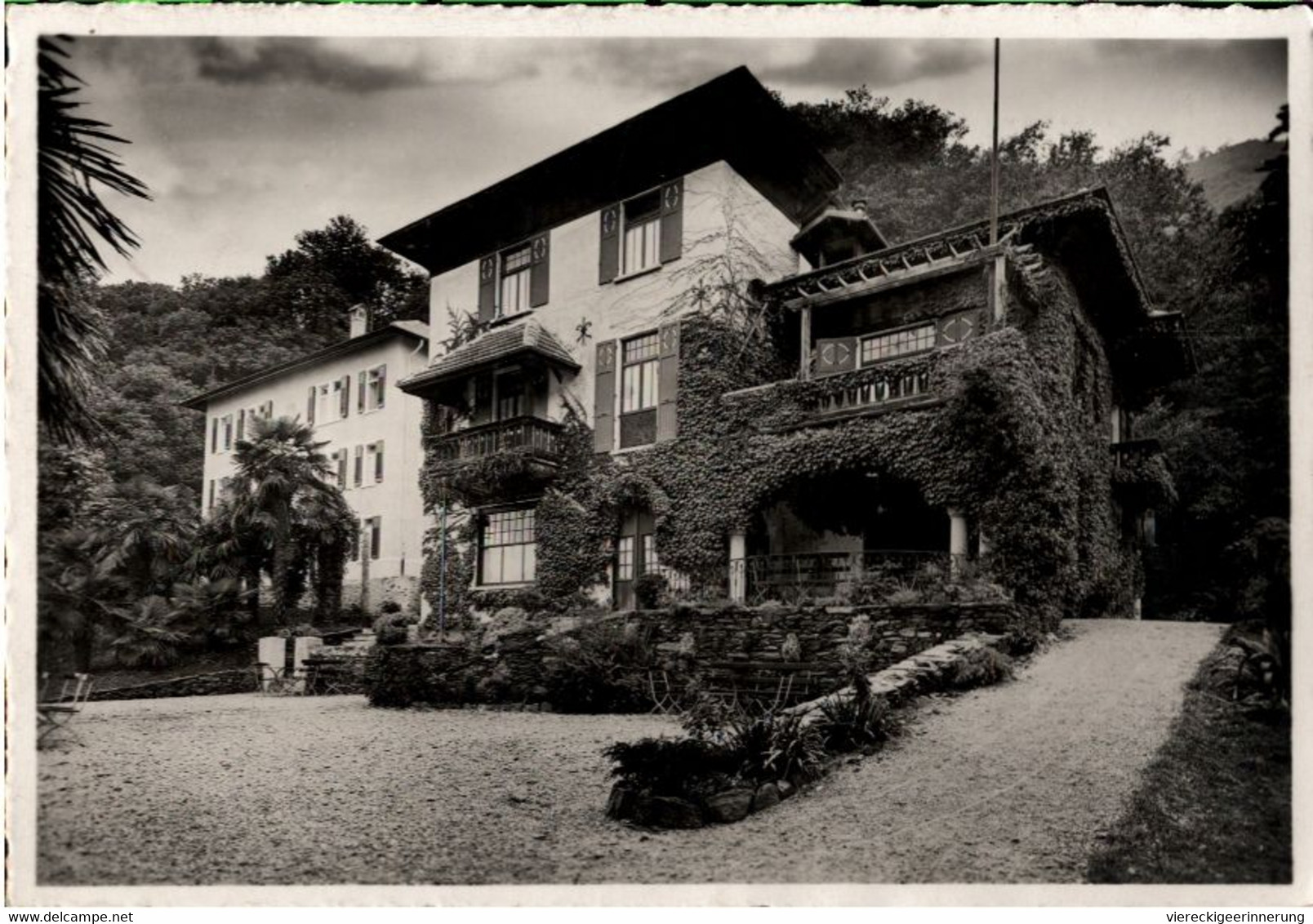 !  Alte Ansichtskarte Brissagio, Kindererholungsheim, Ulm, Schweiz, 1933 - Brissago