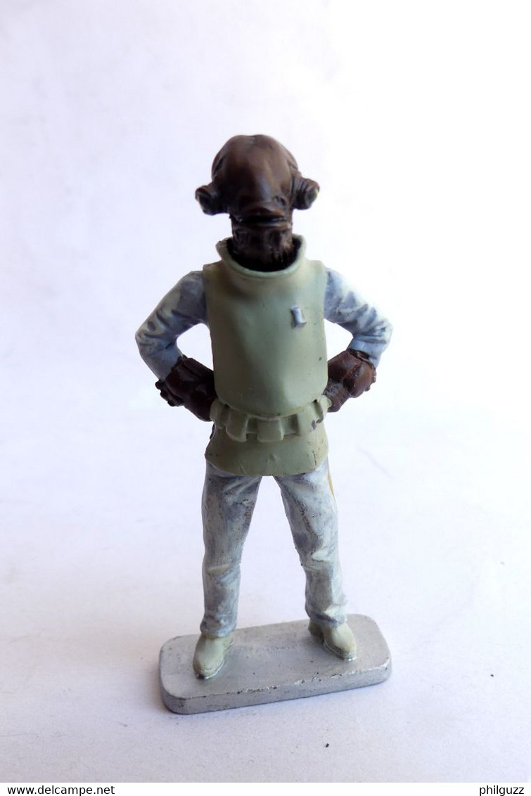 FIGURINE STAR WARS DE AGOSTINI 2005 AMIRAL ACKBAR (2) En Métal - Autres & Non Classés