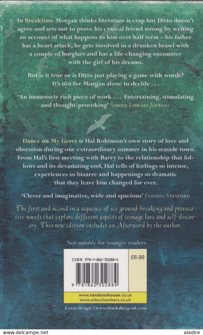 AIDAN CHAMBERS - Breaktime Dance On My Grave - Random House - 2007 - 246 Pages - Colecciones Ficción