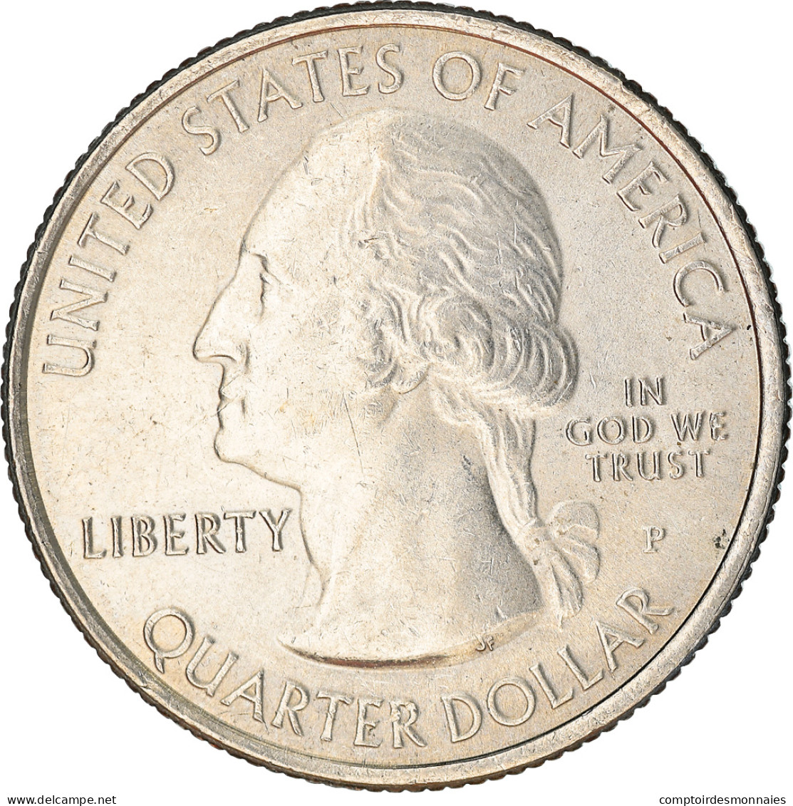 Monnaie, États-Unis, Quarter, 2010, U.S. Mint, Philadelphie, TTB+ - 2010-...: National Parks
