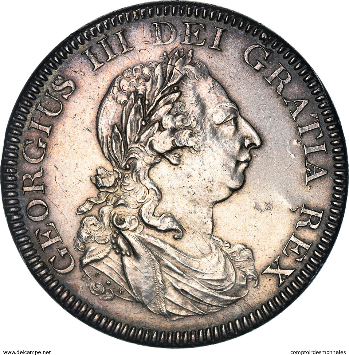 Monnaie, Grande-Bretagne, George III, 5 Shillings, Dollar, 1804, Londres, SUP - Other & Unclassified