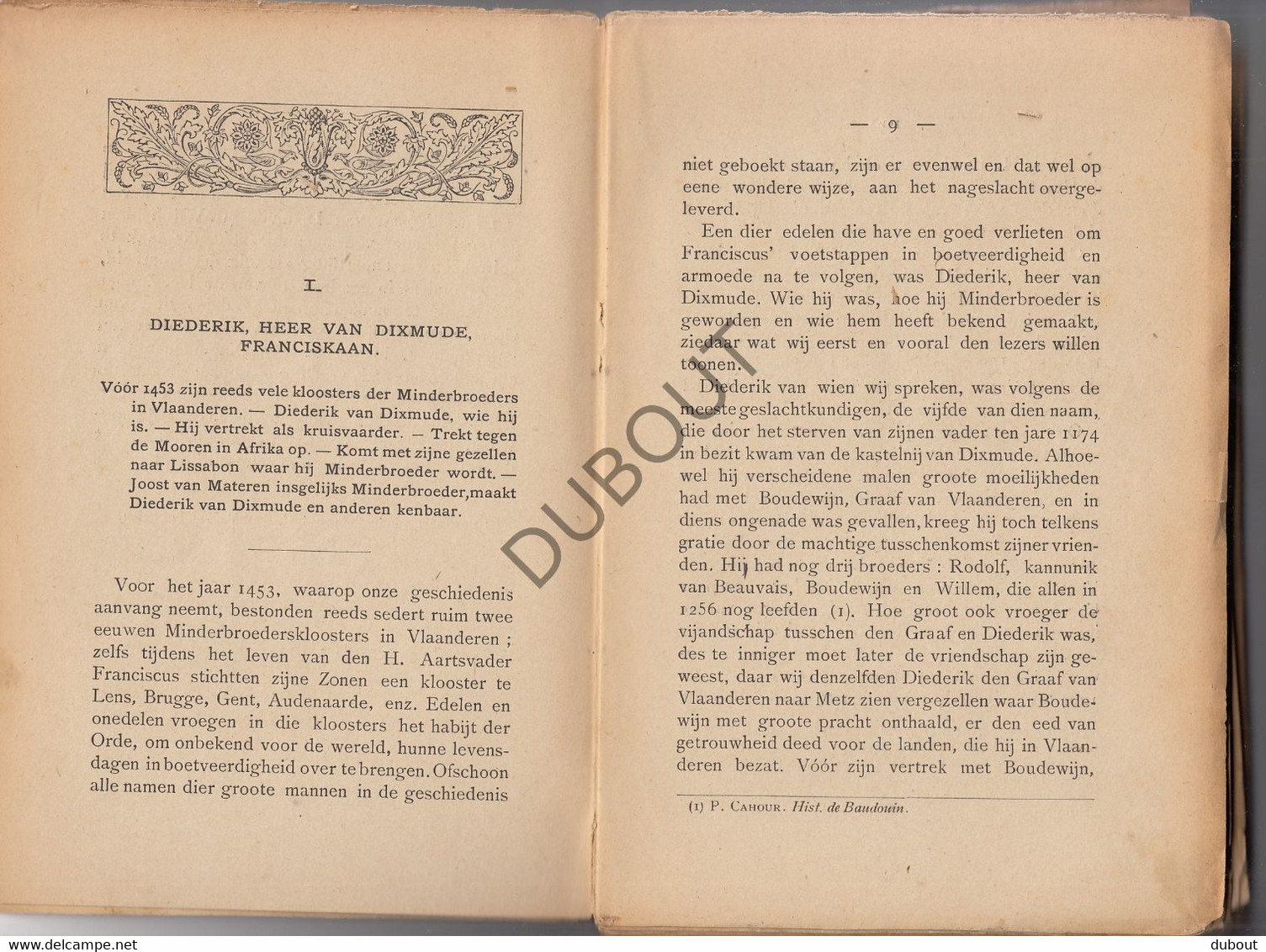 DIKSMUIDE/Minderbroeders - Recollecten Te Dixmude - Naessen, 1892 (S126) - Anciens