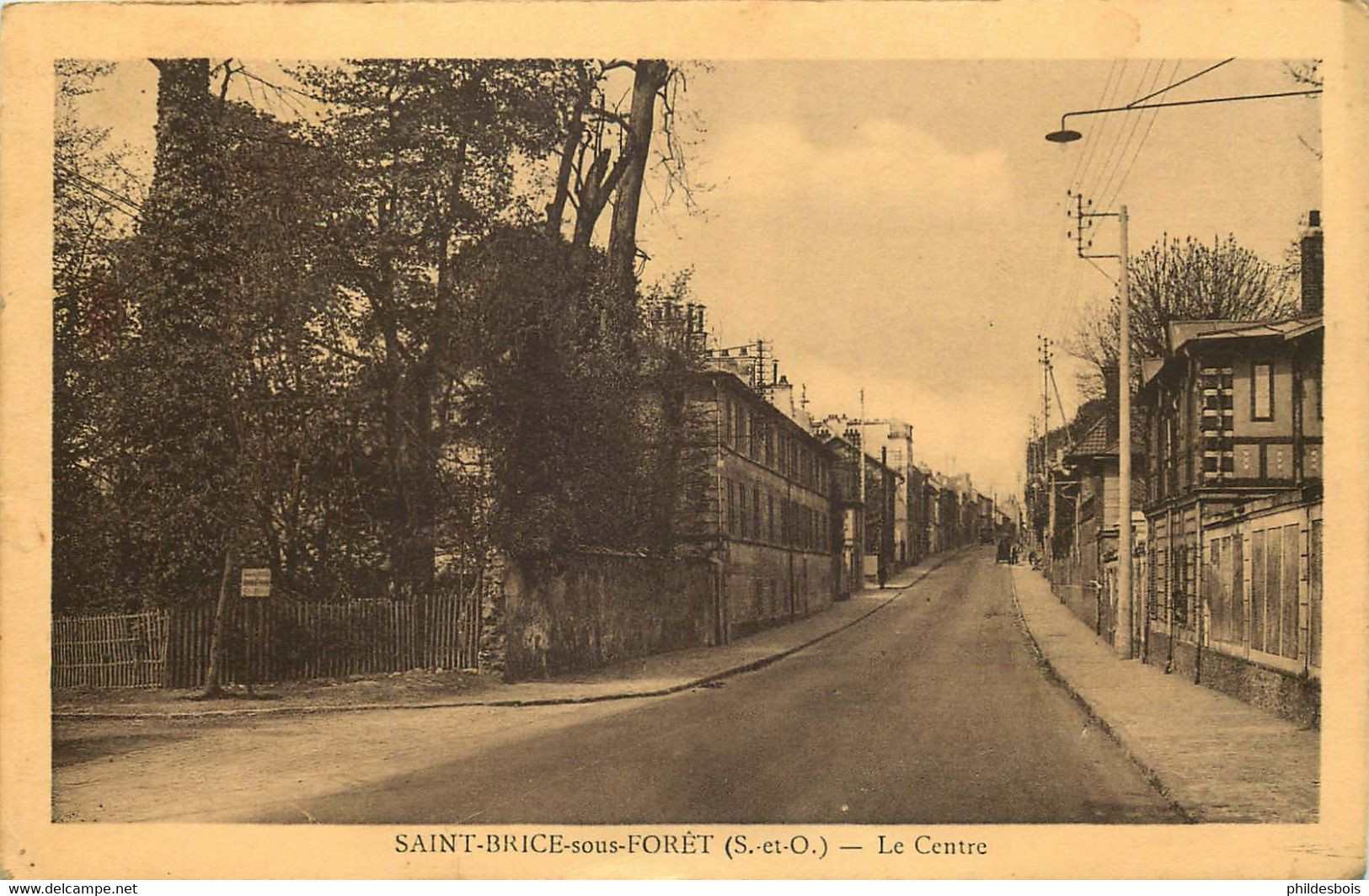 VAL D'OISE  SAINT BRICE SOUS FORET  Le Centre - Saint-Brice-sous-Forêt