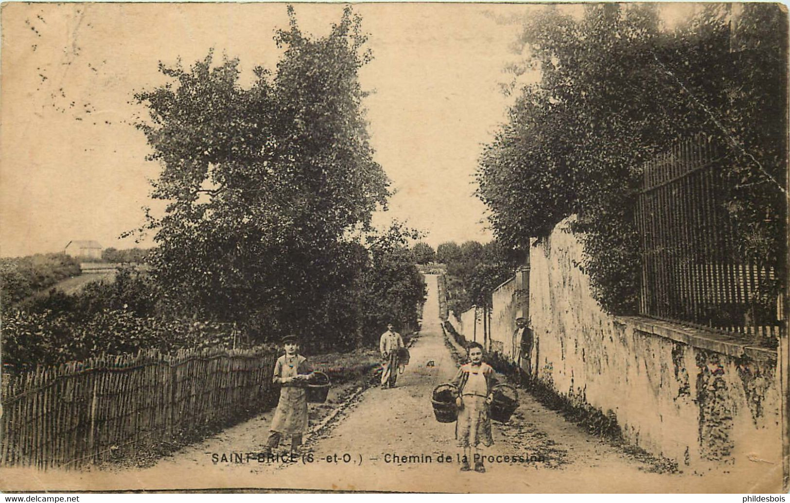 VAL D'OISE  SAINT BRICE SOUS FORET  Chemin De La Procession - Saint-Brice-sous-Forêt