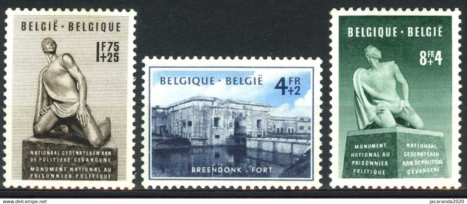 België 860/62 * - Politieke Gevangenen - Breendonk - Nuovi