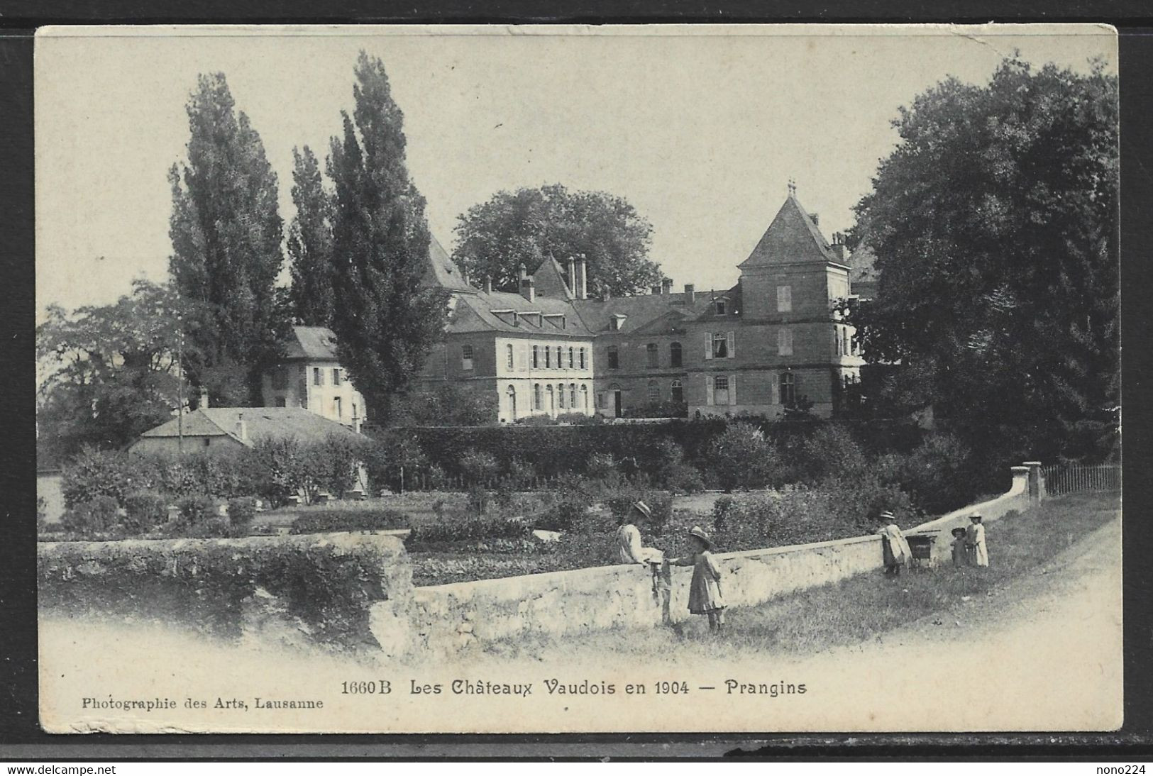 Carte P ( Prangins / Les Châteaux Vaudois En 1904 ) - Prangins