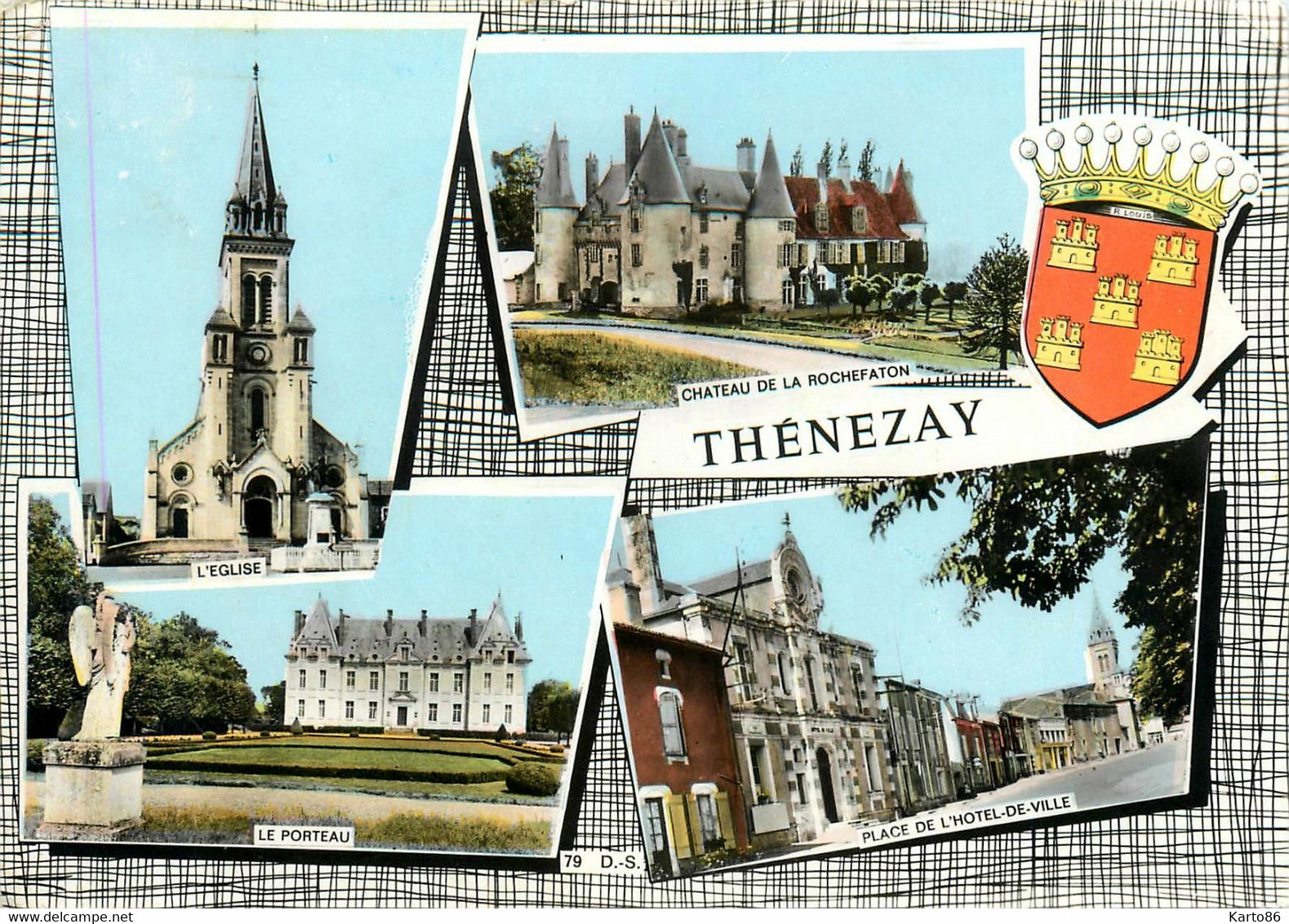 Thénezay * Souvenir De La Commune * Multivues - Thenezay