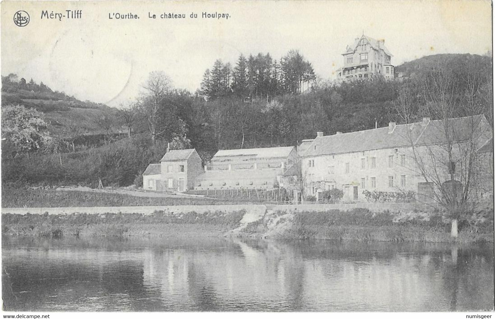 MÉRY - TILFF   ---  L'Ourthe - Le Château De Houlpay - Esneux