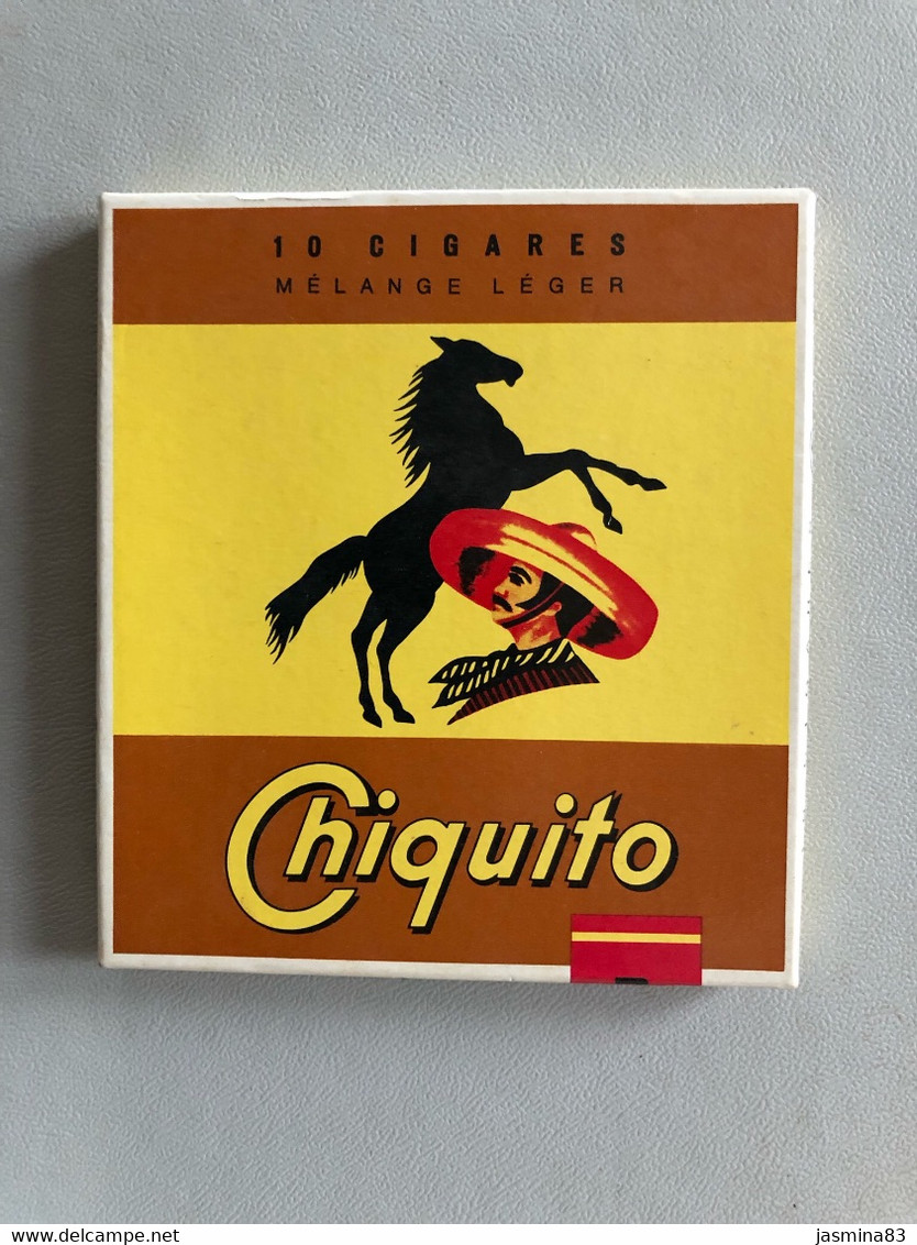 Boîte à Cigares Vide En Carton ‘Chiquito ‘ - Other & Unclassified