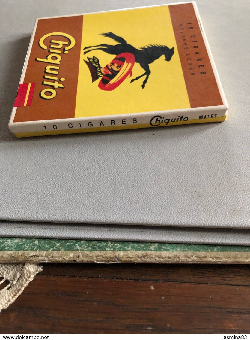 Boîte à Cigares Vide En Carton ‘Chiquito ‘ - Andere & Zonder Classificatie