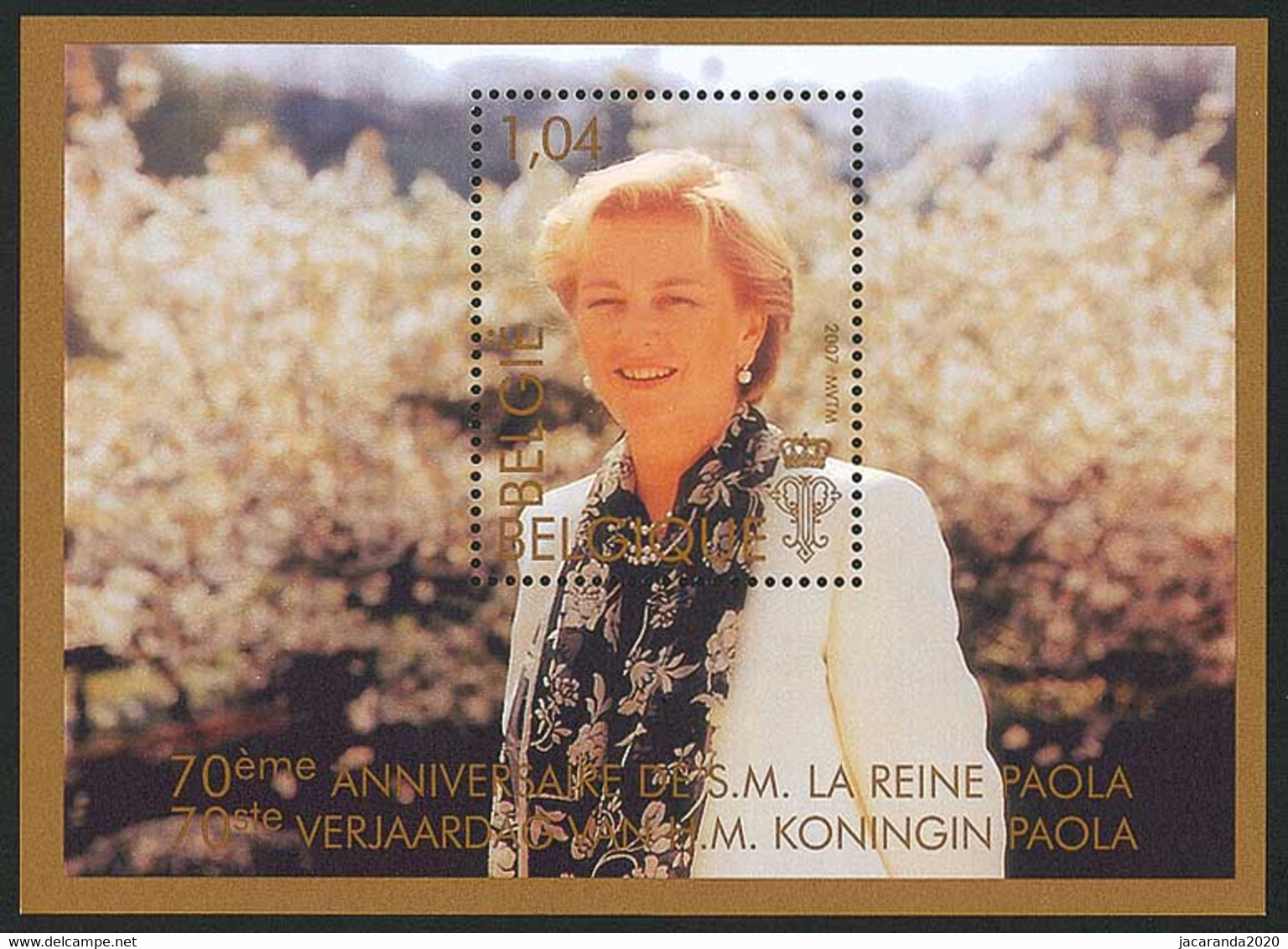 België BL 146 - Koningin Paola 70 Jaar - Les 70 Ans De La Reine Paola  (3683) - 1961-2001