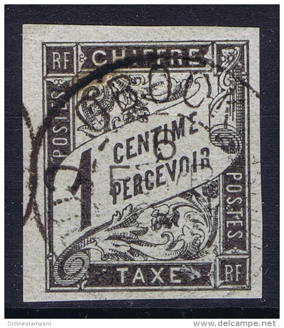 OBOCK Col. Gen.  Taxe Yv Nr 5 Obl. Used Cad  Cachet OBOCK - Oblitérés