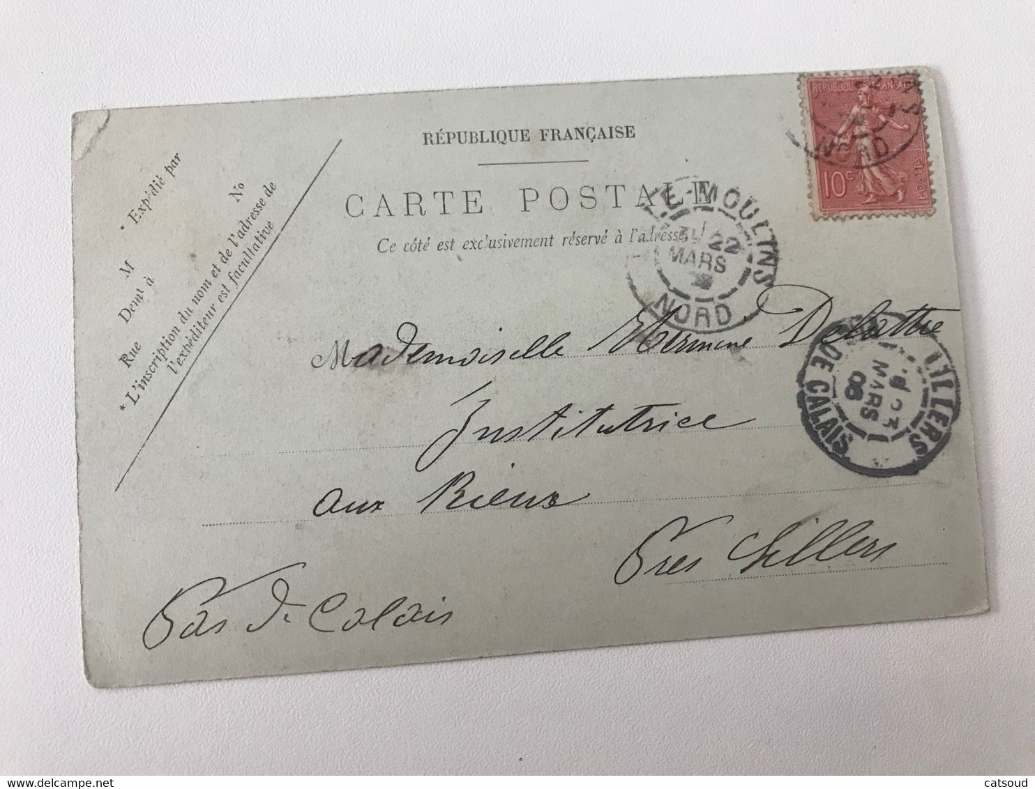 Carte Postale Ancienne (1906) SAINT-ANDRE La Gare - Autres & Non Classés