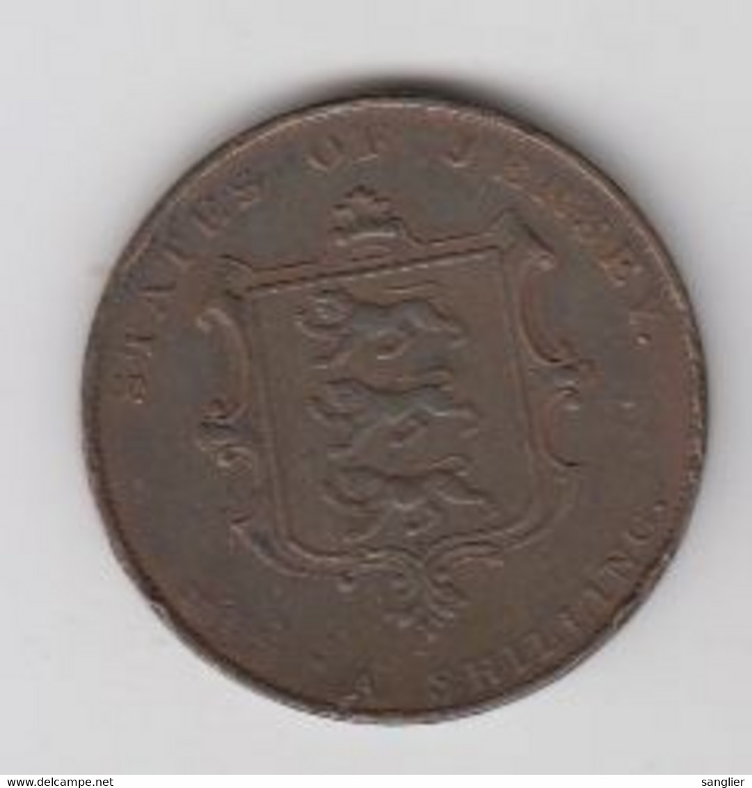 STATES OF JERSEY - A  SHILLING 1844 (SANS VALEUR DIVISIONNAIRE) - Sonstige & Ohne Zuordnung