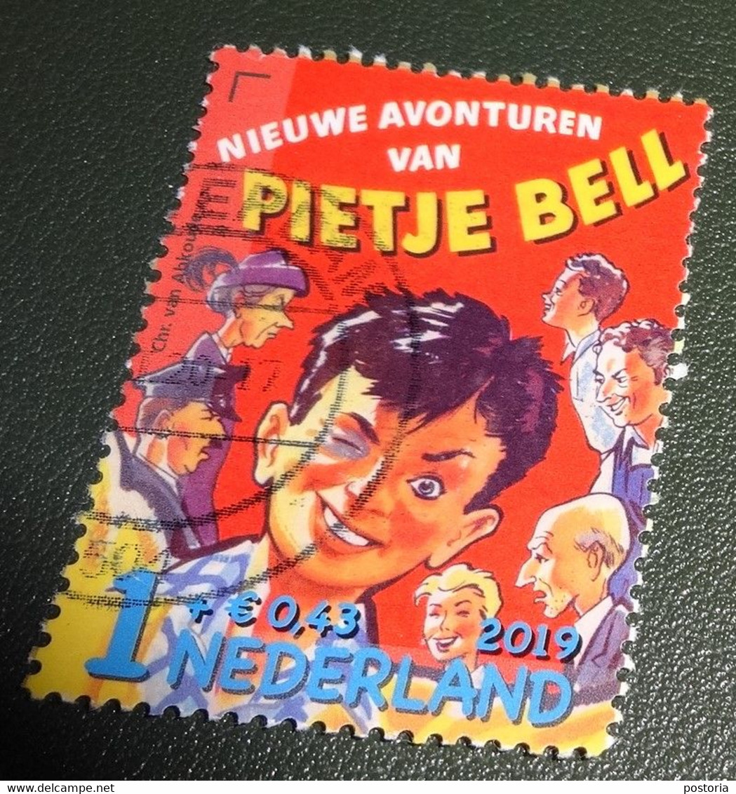 Nederland - NVPH - Xxxx - 2019 - Gebruikt - Cancelled - Kinderzegels - Uit Serie Kinderboeken - Pietje Bell - Gebruikt