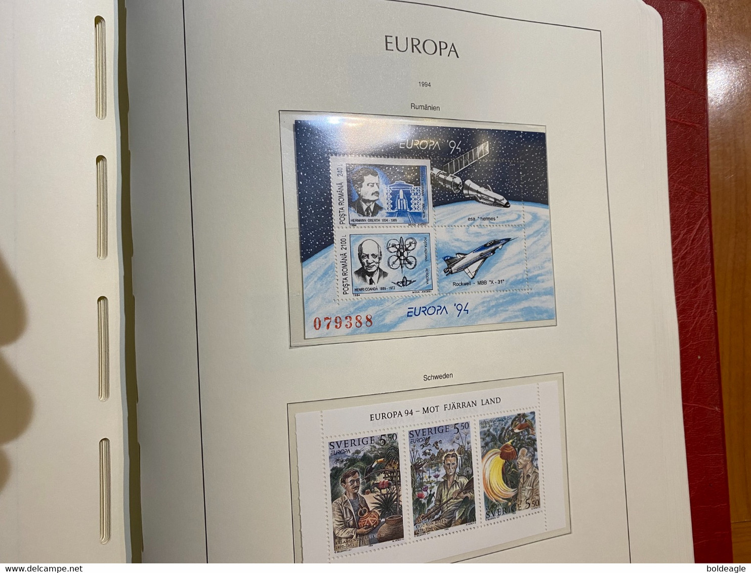 Europa année complète 1994 avec blocs - neuf sans charnière Luxe