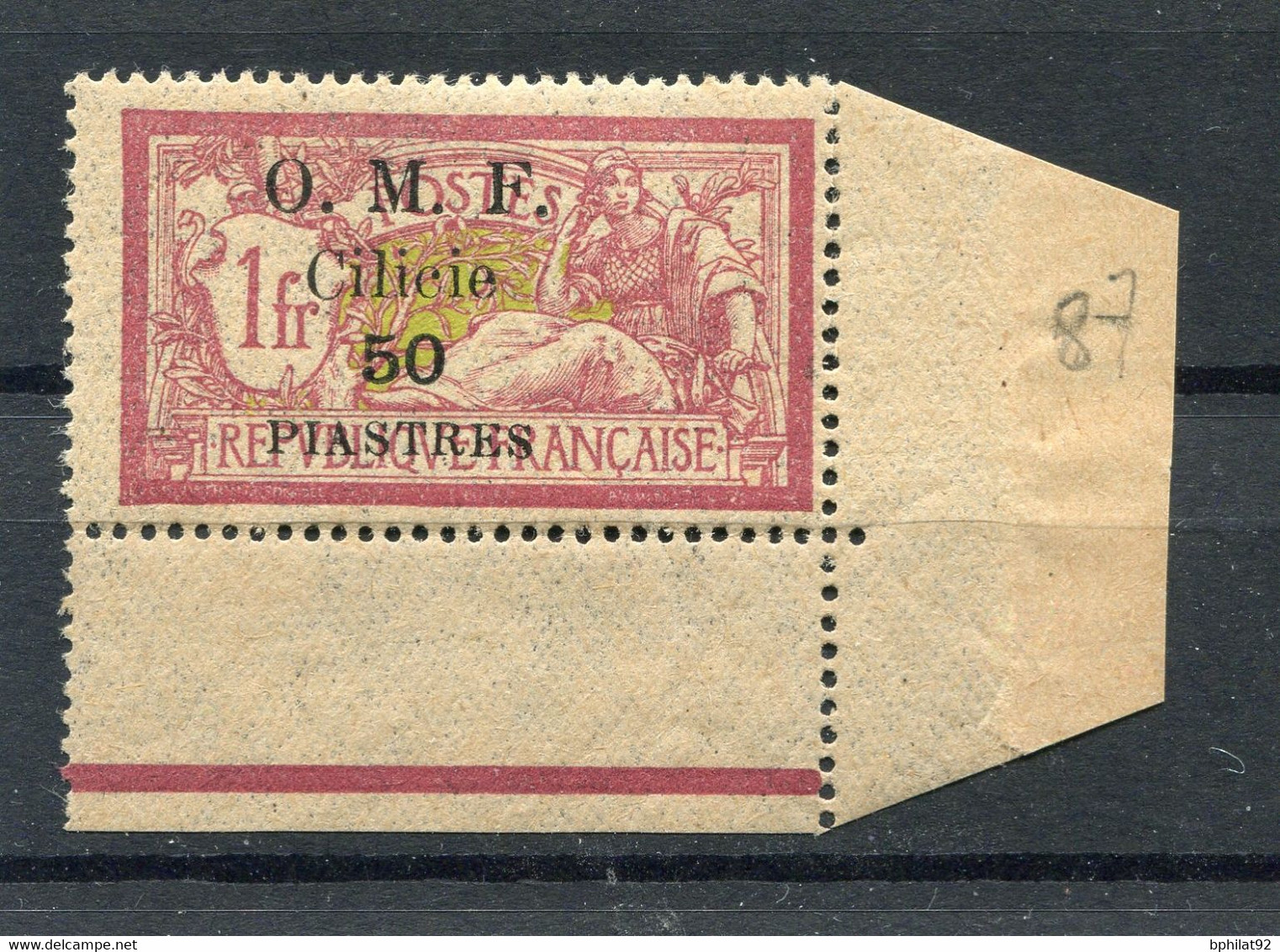 !!! CILICIE, N°87 NEUF * - Unused Stamps