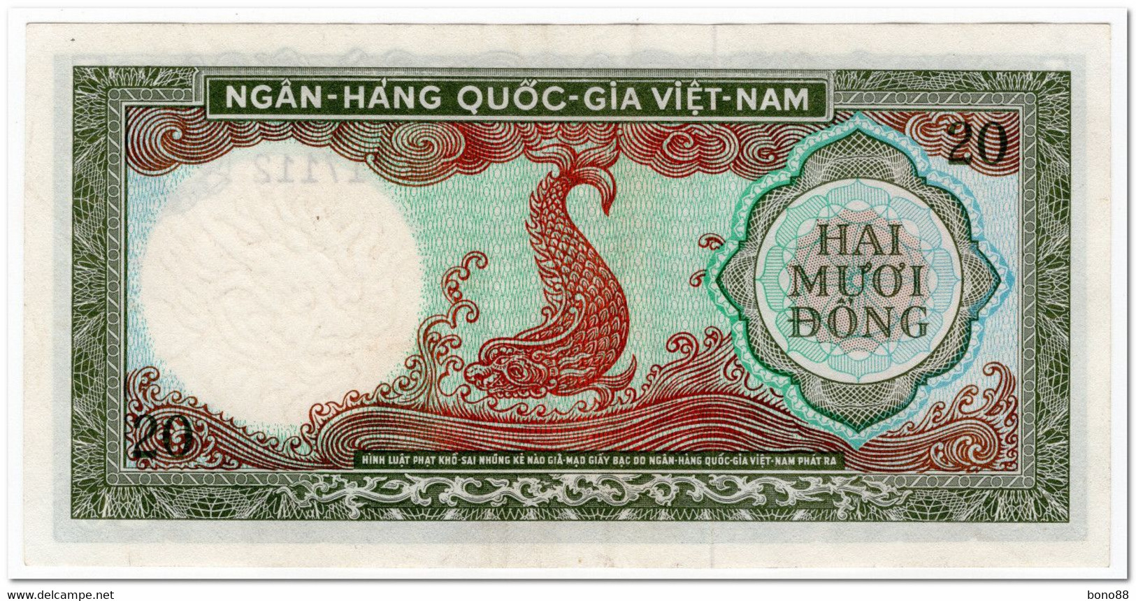 SOUTH VIETNAM,20 DONG,1964,P.16,AU - Trinidad & Tobago