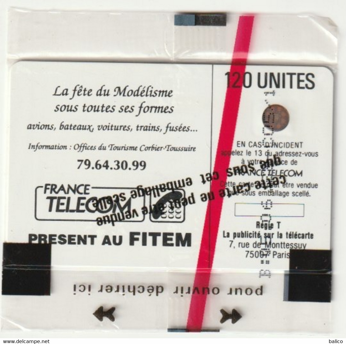 F.I.T.E.M. Le Corbier La Toussuire - Savoie   120 Unités SC4on - Neuve Sous Blister - Réf, F81- Côte 150 € / Argus 1999 - 1988