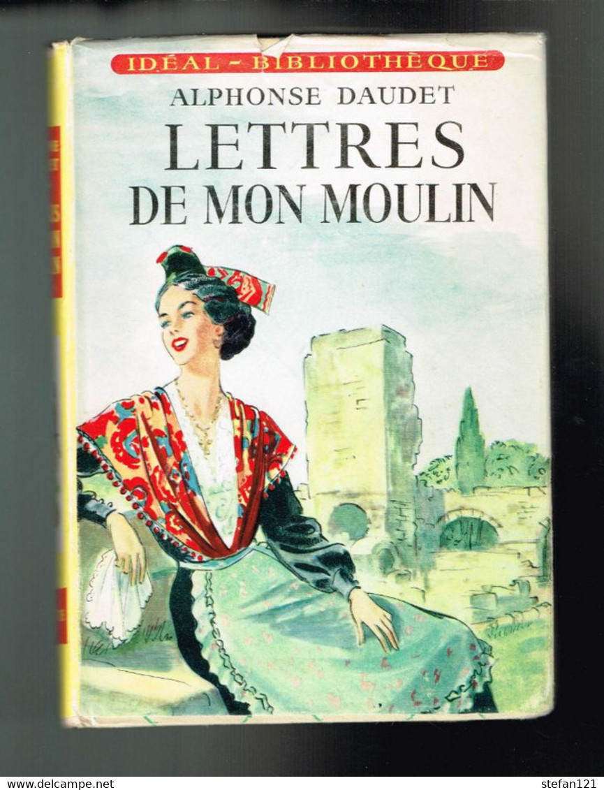 Lettres De Mon Moulin - Alphonse Daudet - 1984 - 190 Pages 20,5 X 13,8 Cm - Ideal Bibliotheque