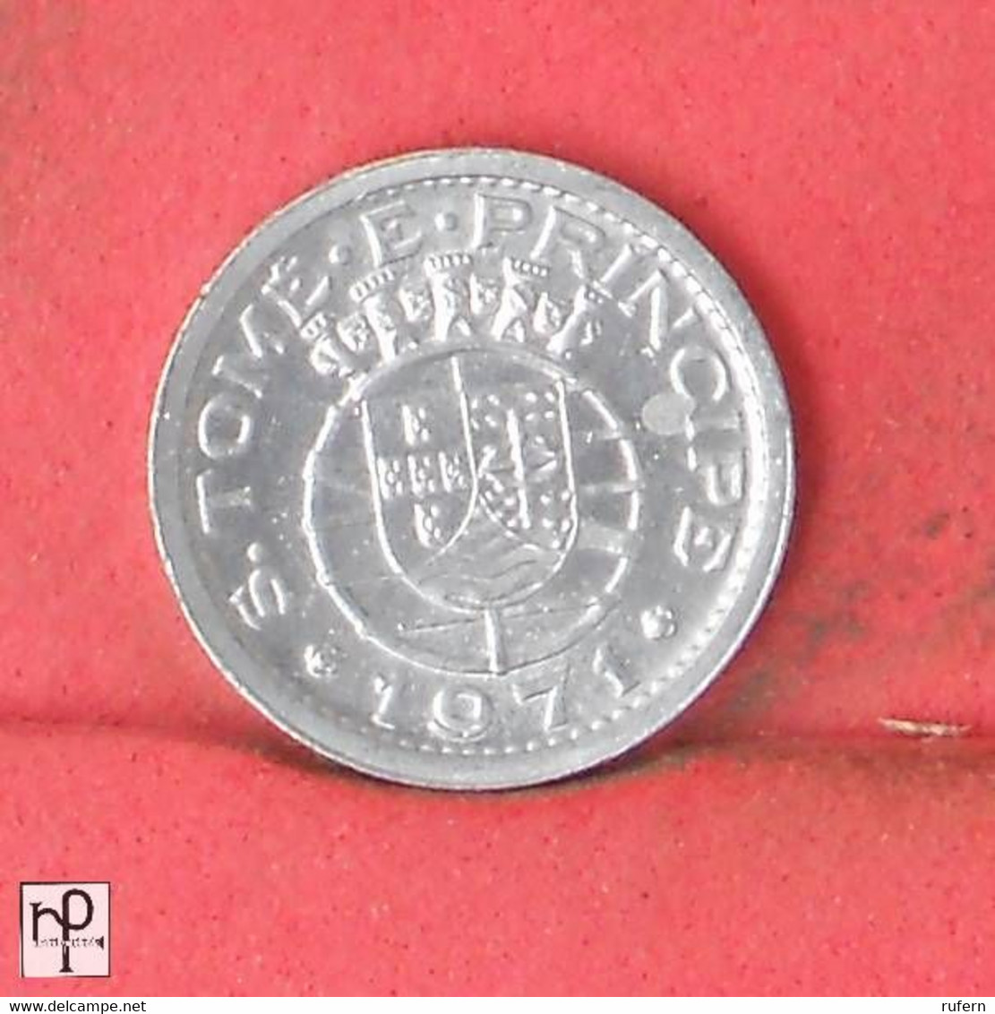 SAINT THOMAS E PRINCIPE 10 CENTAVOS 1971 -    KM# 15a - (Nº44730) - Sao Tomé E Principe