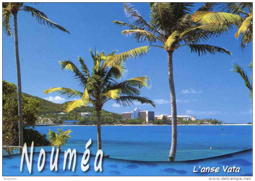 Entier Postal De 2004 Sur CP Avec Timbre "Armoiries De Nouméa" Et  Illust. "NOUMEA : L'anse Vata" - Postwaardestukken