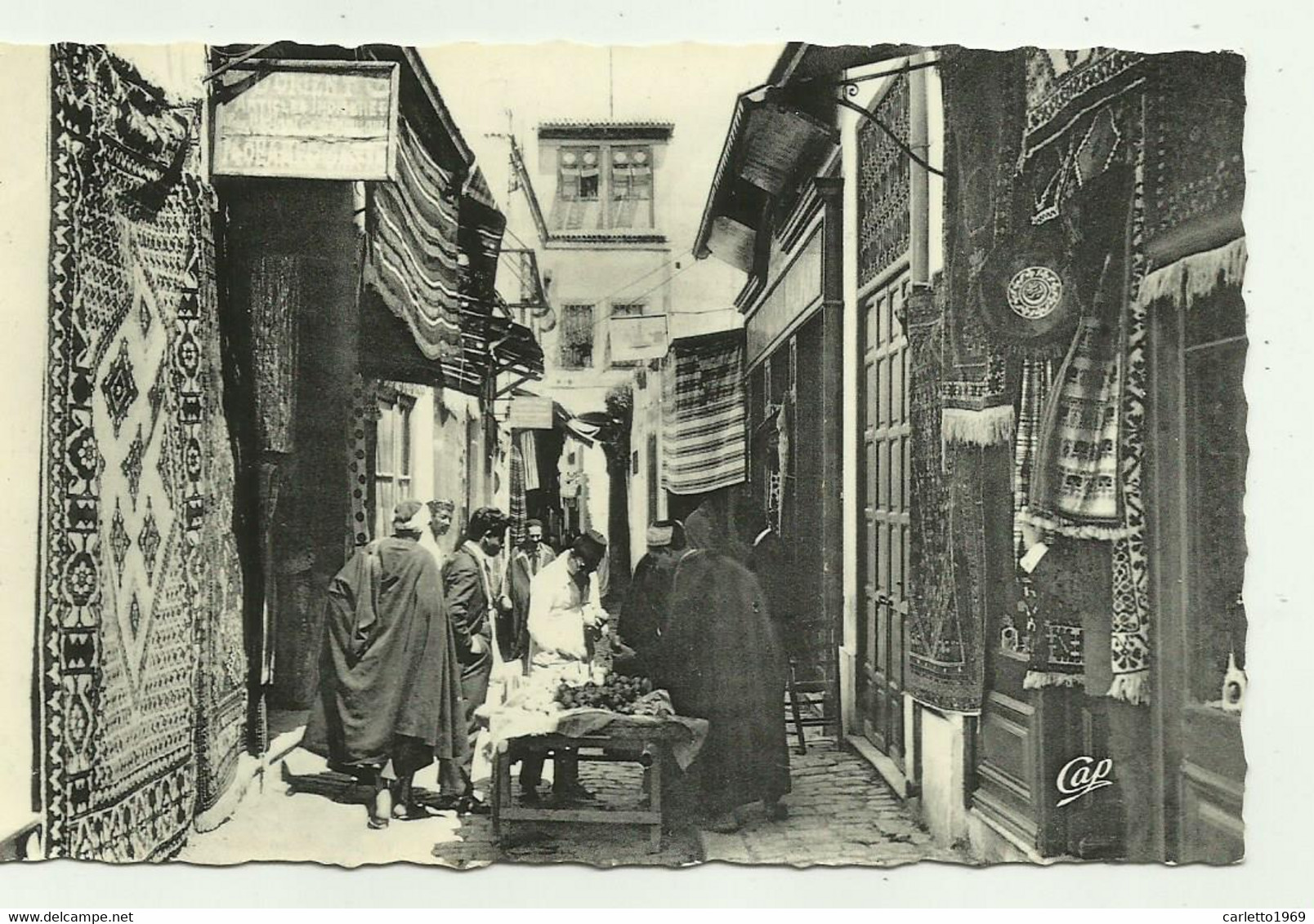 TUNIS - RUE DJEMAA EZ ZITOUNA  - VIAGGIATA   FP - Tunisie