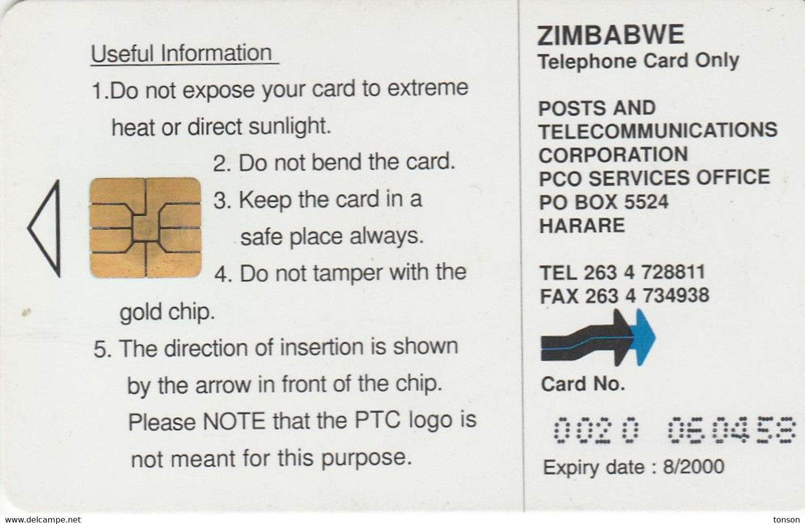 Zimbabwe, ZIM-16, $50, Suspended Rocks (08/2000), 2 Scans. - Zimbabwe