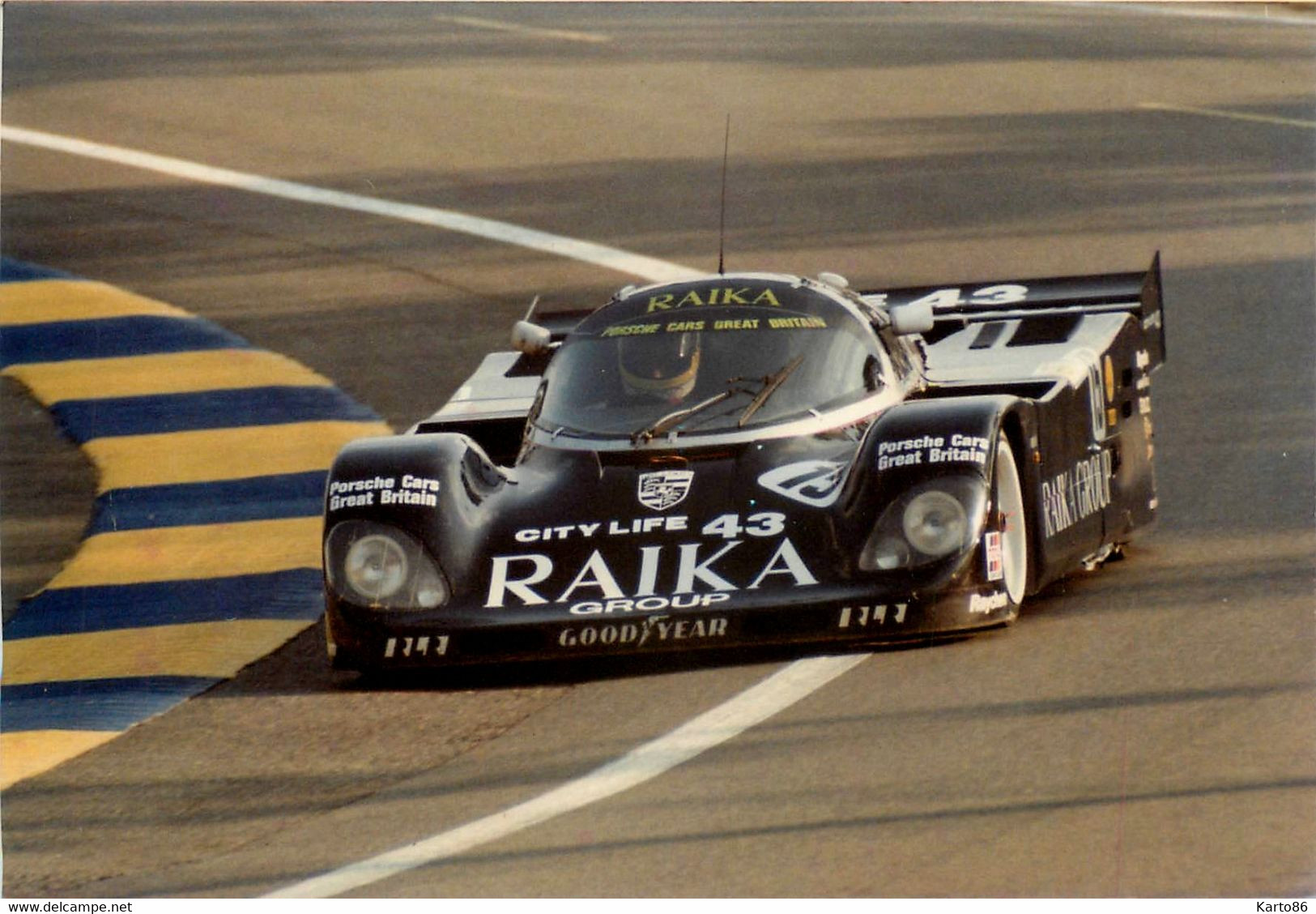 Sport Automobile * Automobiles Voitures De Course Circuit Des 24H Du Mans ? * Pilotes * 4 Photos Anciennes - Le Mans