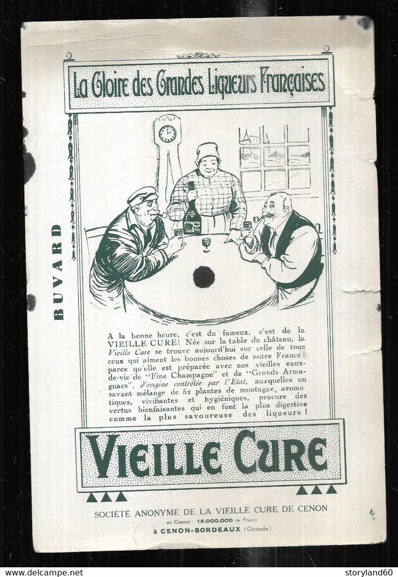 Vieille Cure La Gloire Des Grandes Liqueurs Françaises Cenon - Schnaps & Bier