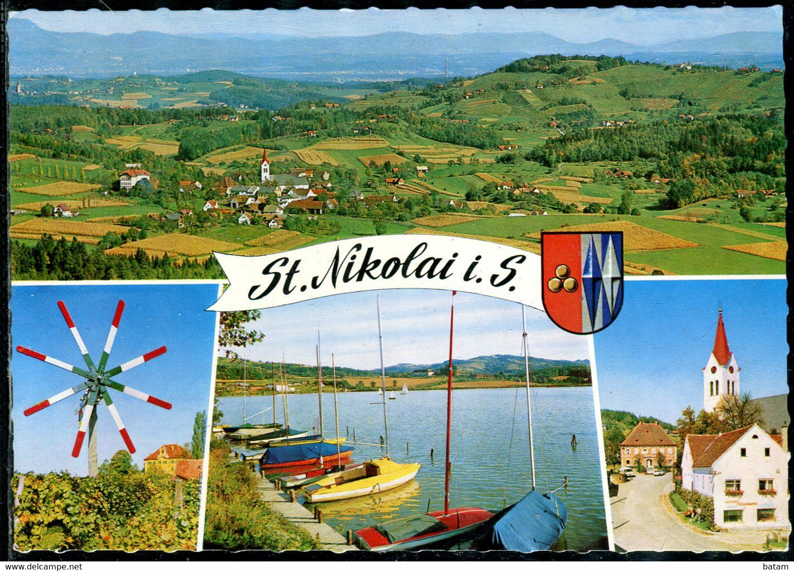 1506 - Austria - Sankt Nikolai Im Sausal - Styria - Coat Of Arms - Postcard Unused - Leibnitz