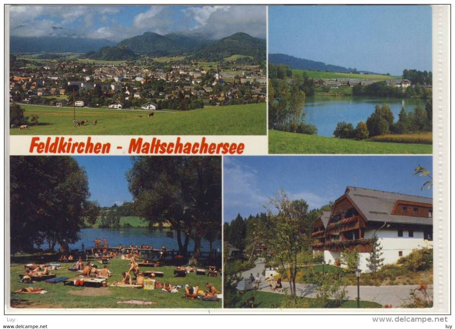 FELDKIRCHEN - Maltschachersee, Mehrbildkarte,  VS Karte, Verlag Schilcher - Feldkirchen In Kärnten