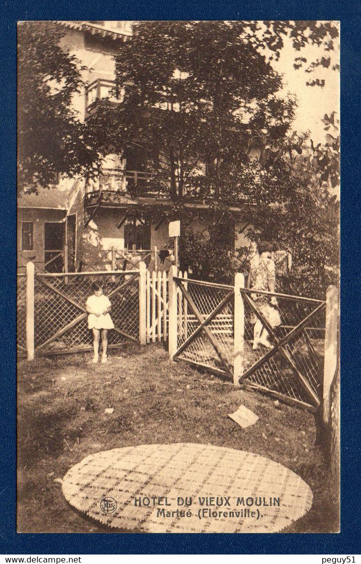 Martué ( Florenville). Hôtel Du Vieux Moulin. 1936 - Florenville