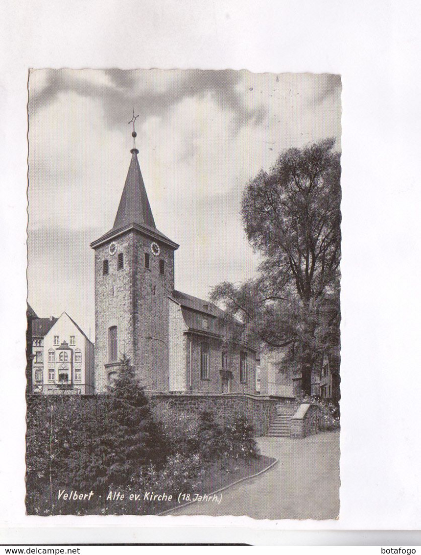 CPM  PHOTO VELBERT, ALTE EV. KIRCHE - Velbert