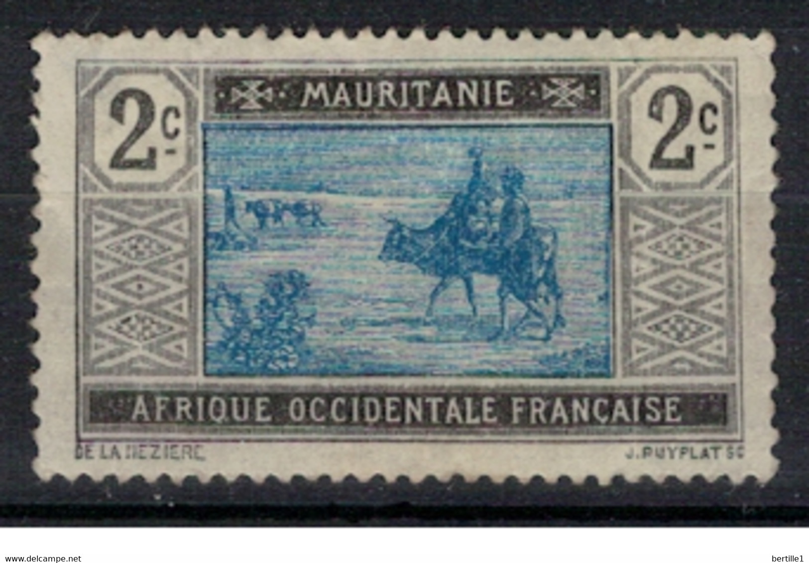 MAURITANIE             N°  YVERT  18    OBLITERE       ( Ob   3 / 29 ) - Used Stamps