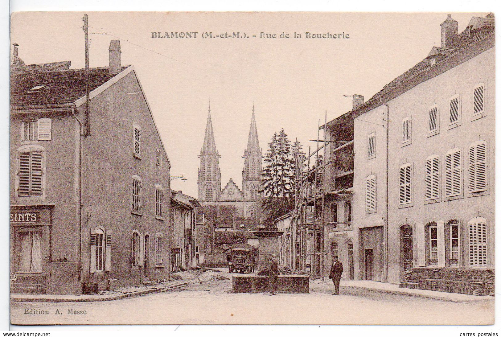 * BLAMONT Rue De La Boucherie - Blamont