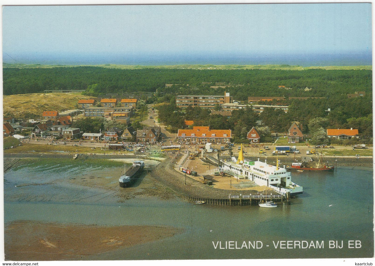 Vlieland - Veerdam Bij Eb - (Nederland/Holland) - VLD 19 - Veerboot/Ferry - Vlieland