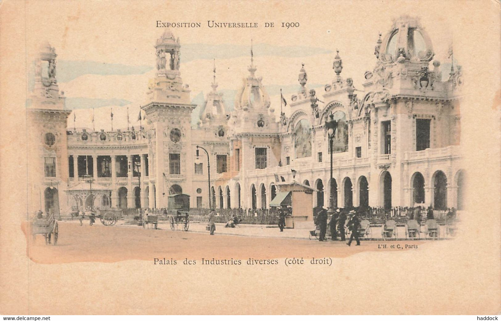 PARIS : EXPOSITION UNIVERSELLE DE 1900 - PALAIS DES INDUSTRIES DIVERSES - Expositions