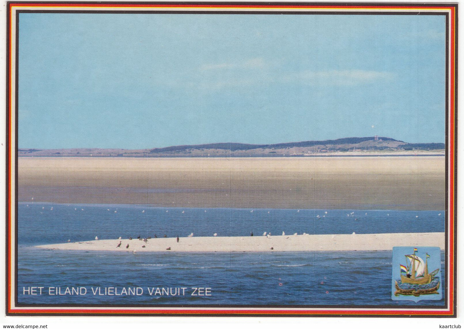 Het Eiland Vlieland Vanuit Zee - (Nederland/Holland) - VLD 13 - Vlieland