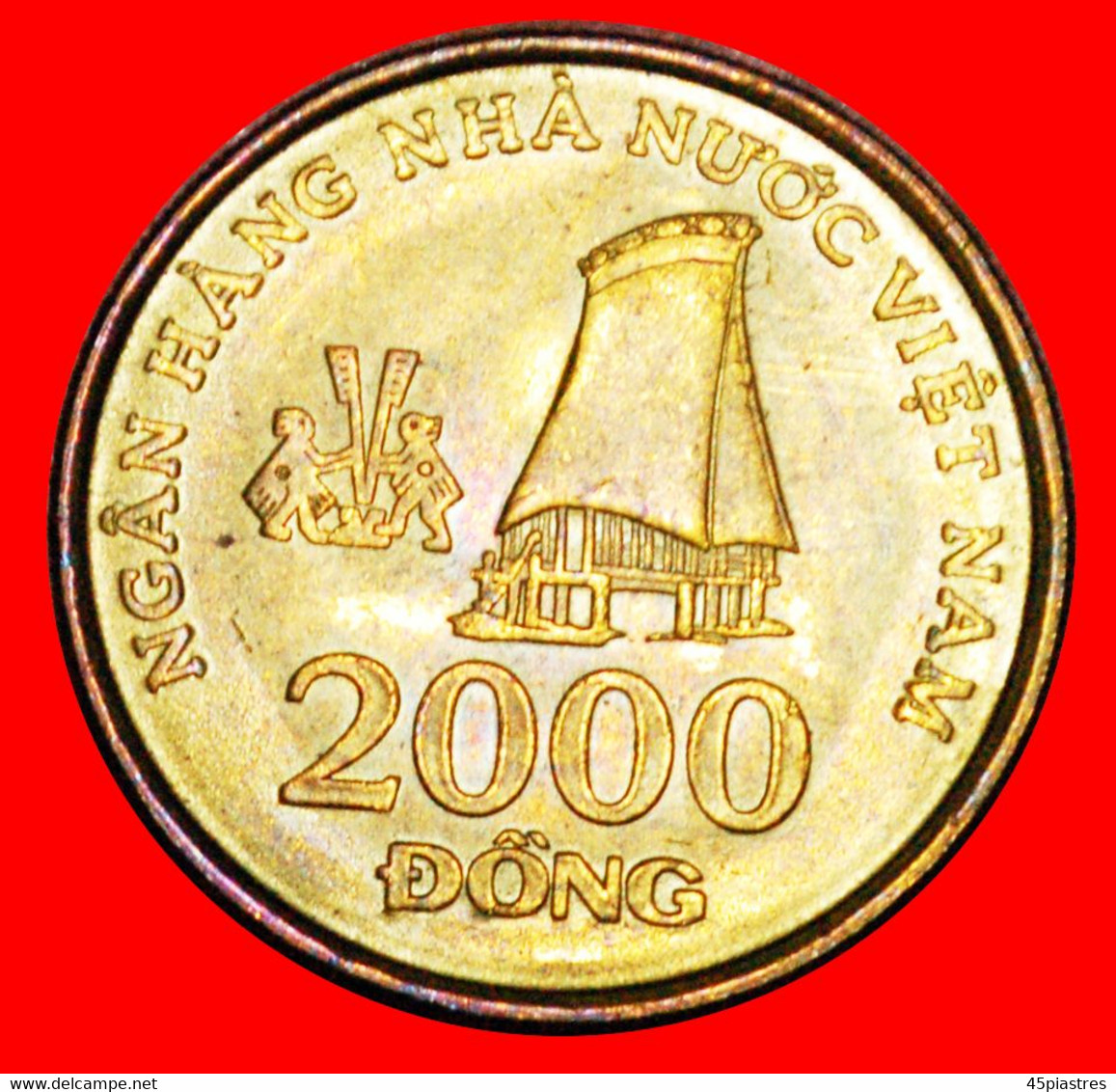 * FINLAND: VIETNAM ★ 2000 DONG 2003 UNC MINT LUSTER!  LOW START ★ NO RESERVE! - Viêt-Nam