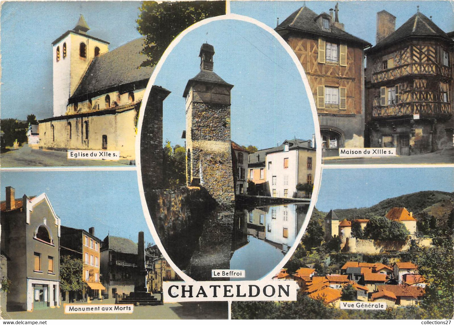 63-CHATELDON - MULTIVUES - Chateldon