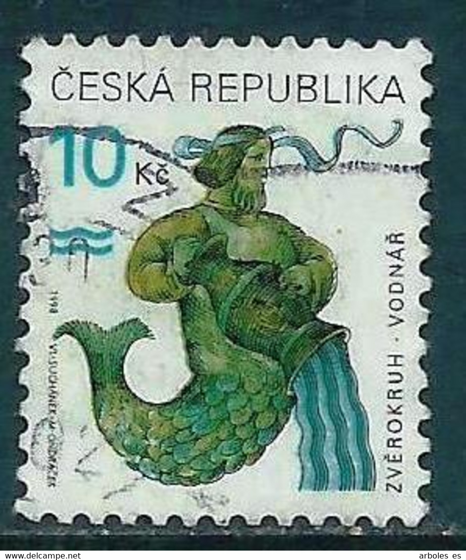 Chequia - Serie Básica - Año1998 - Catalogo Yvert N.º 0193 - Usado - - Collections, Lots & Series