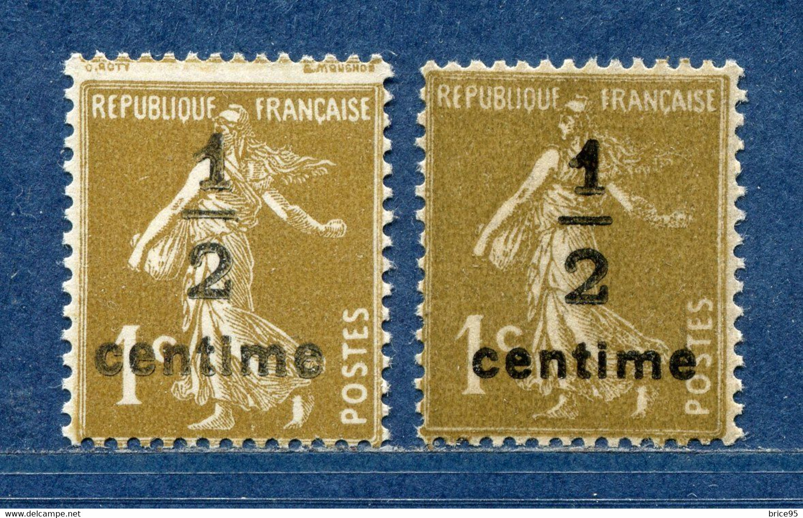 ⭐ France - Variété - YT N° 279 A - Couleurs - Pétouilles - Neuf Avec Charnière - 1932 ⭐ - Nuovi