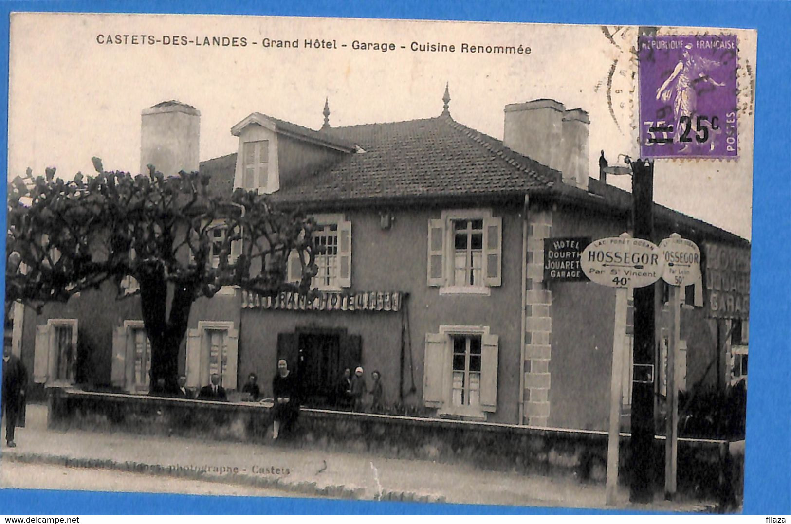 40 - Landes -  Castets Des Landes - Grand Hotel - Garage - Cuisine Renommee   (N5868) - Castets