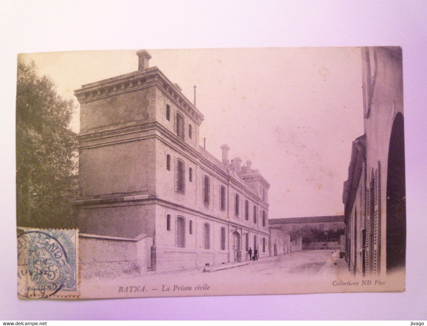 2021 - 2930  ALGERIE  -  BATNA  :  La PRISON CIVILE  1904   XXX - Batna
