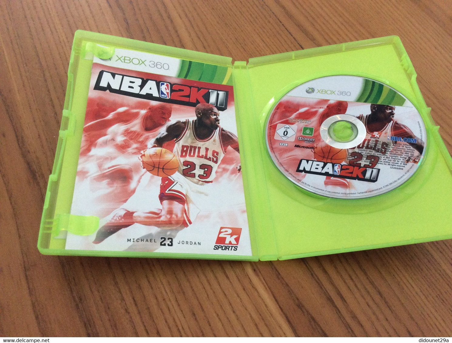 Jeu Vidéo XBOX 360 « NBA 2K11 » (basket, Michael Jordan) - Xbox 360